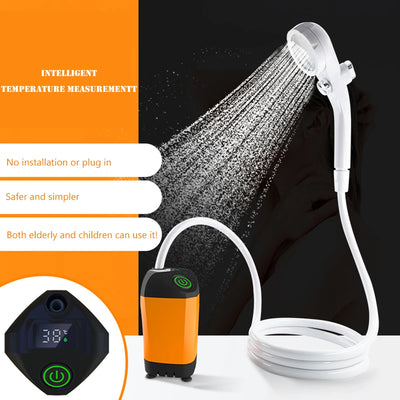 Electric Shower Pump for Backpacking Travel Beach