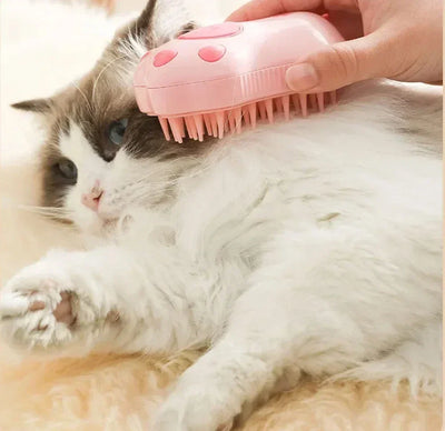 3 in 1 Pet Brush Cat Steam Brush Comb