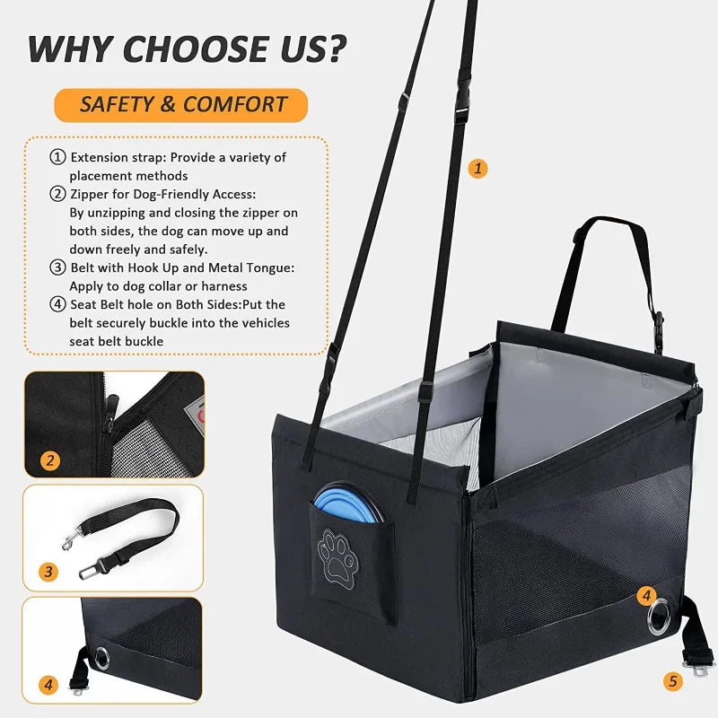 Car Pet Seat Stable Carriers