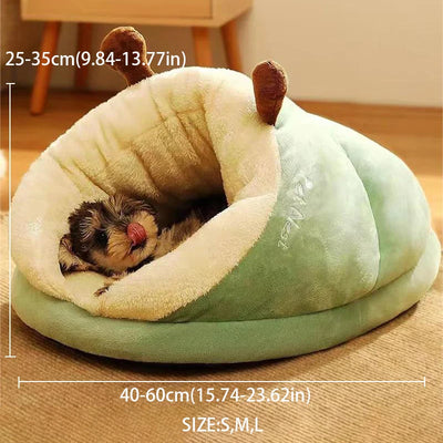 Warm Small Dog Kennel Bed Breathable House