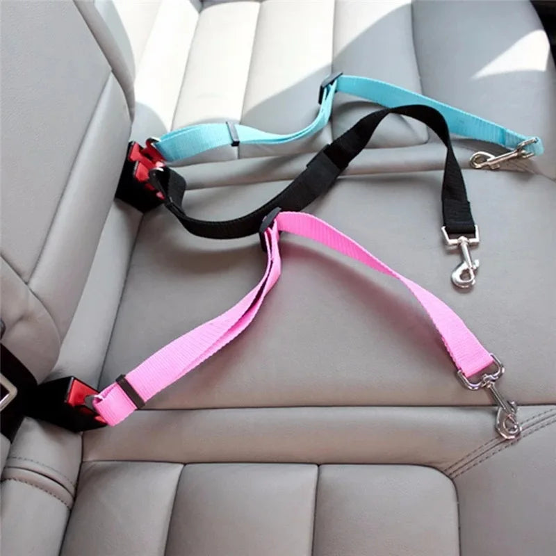 Adjustable Pet Cat Dog Car Seat  Belt