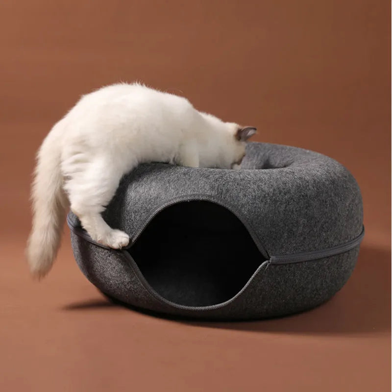 Pet Cat Tunnel Interactive Game