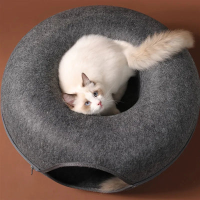 Pet Cat Tunnel Interactive Game