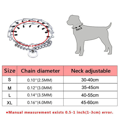 Effective Pinch Dog Training Collar