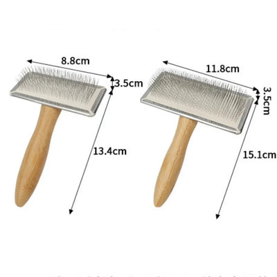 Dog Comb Solid Wood Dog Brush