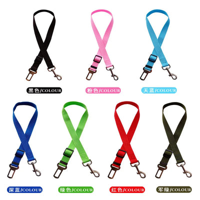 Adjustable Pet Cat Dog Car Seat  Belt